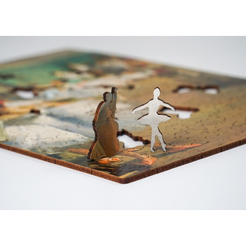 Drewniane puzzle A4 Edgar Degas 